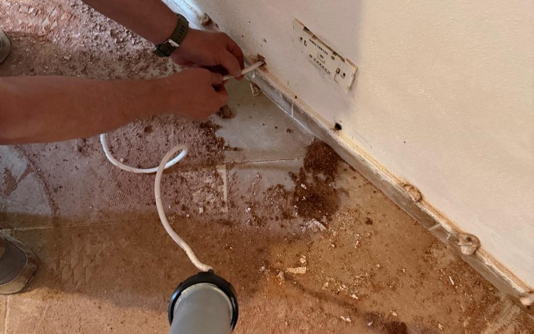 Deumidificazione con Barriera chimica